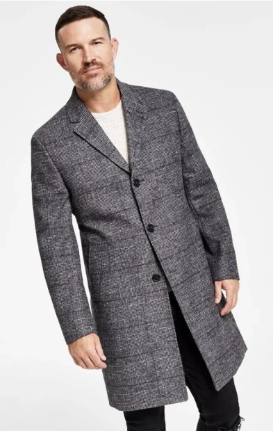 Мужское удлиненное пальто Lauren Ralph Lauren 1159809245 (Серый, 38)