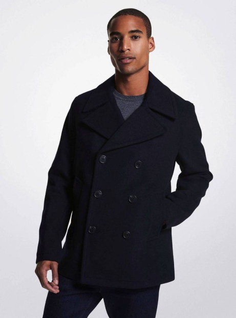 Мужское пальто Michael Kors 1159832267 (Синий M)