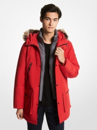 Мужская теплая куртка-парка Michael Kors 1159794213 (Красный, XXL)