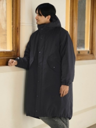 Длинная куртка HEATTECH UNIQLO 1159800116 (Черный, L)