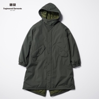 Довга куртка HEATTECH UNIQLO 1159802911 (Зелений, XL)