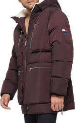 Мужская куртка Tommy Hilfiger 1159805706 (Бордовый, XL)