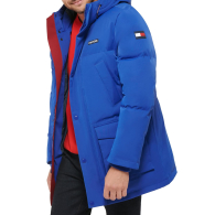 Мужская куртка Tommy Hilfiger с капюшоном 1159837746 (Синий XL)