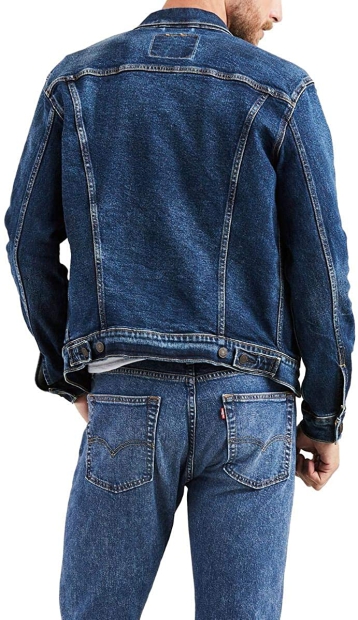 Мужская джинсовая куртка Levi's 1159806841 (Синий, XL)