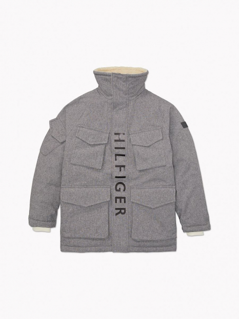 Мужская куртка Tommy Hilfiger 1159765256 (Серый, M)