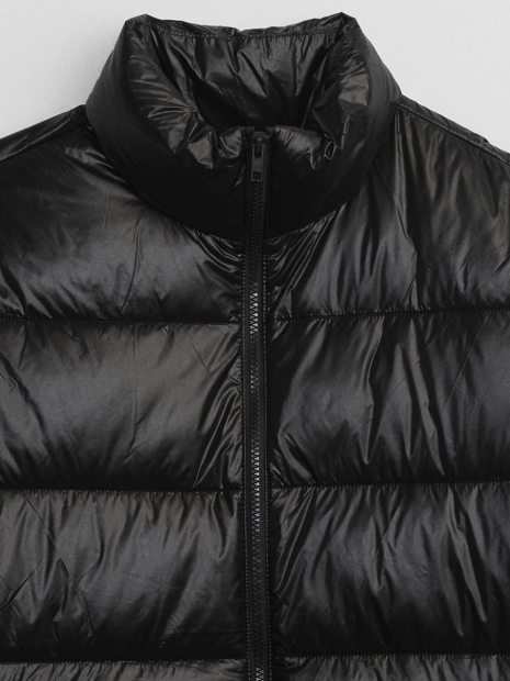 Мужская глянцевая куртка GAP 1159771612 (Черный, L)