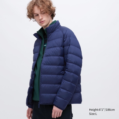 Ультралегкий пуховик UNIQLO куртка на пуху 1159773010 (Синий, XS)