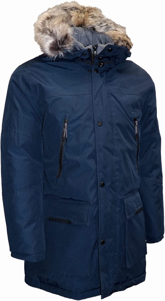 Мужская теплая куртка Michael Kors 1159806344 (Синий, XL)