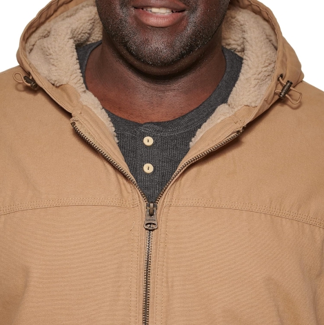 Чоловіча куртка Levi's куртка-бомбер з підкладкою із шерпи 1159798154 (Коричневий, XXXL)
