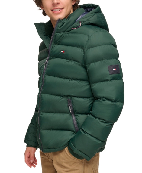 Чоловіча куртка Tommy Hilfiger з капюшоном 1159802549 (Зелений, XXL)