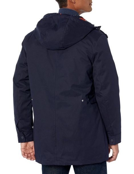 Мужская двусторонняя куртка Guess 1159803964 (Синий/Камуфляж, XL)