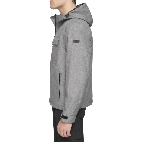 Мужская куртка DKNY с капюшоном 1159804161 (Серый, XXL)