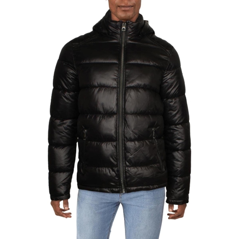 Мужская куртка-пуховик Guess 1159804359 (Черный, M)