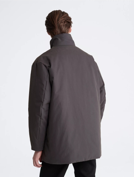 Теплая мужская куртка Calvin Klein 1159806256 (Серый, L)