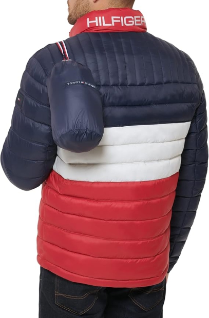 Мужская куртка Tommy Hilfiger пуховик на молнии 1159818979 (Разные цвета ХL)