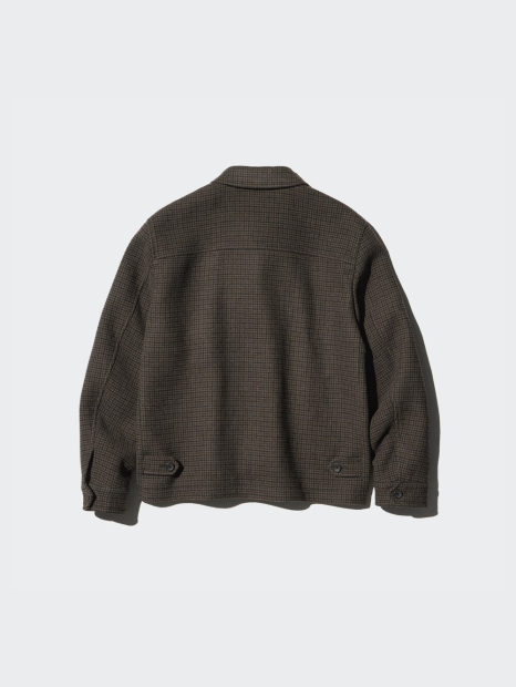 Куртка на молнии UNIQLO 1159832811 (Коричневый 3XL)