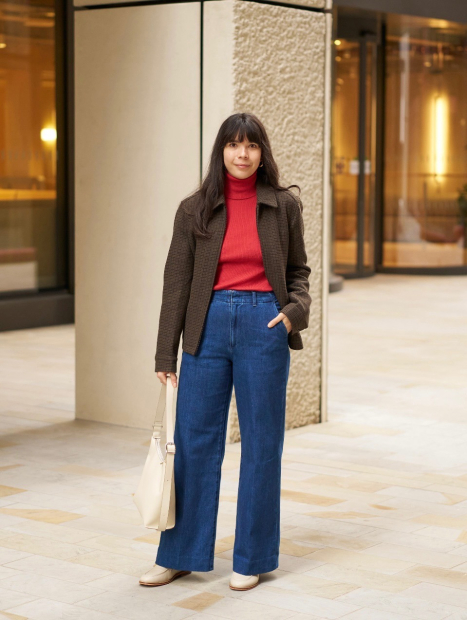 Куртка на молнии UNIQLO 1159832811 (Коричневый 3XL)