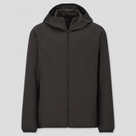 Парка мужская Uniqlo легкая куртка с капюшоном 1159761925 (Черный, XL)