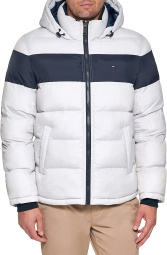 Мужская куртка Tommy Hilfiger с капюшоном 1159766284 (Серый, 3XL)