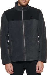 Мужская флисовая куртка Tommy Hilfiger 1159768119 (Серый/Черный, L)