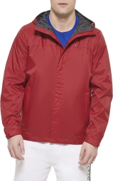 Ветровка мужская Tommy Hilfiger легкая куртка с капюшоном 1159766771 (Красный, XXL)