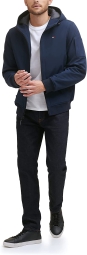 Мужская куртка-бомбер Tommy Hilfiger с капюшоном 1159804376 (Синий, XXL)