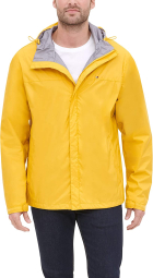 Мужская непромокаемая куртка Tommy Hilfiger с капюшоном 1159768475 (Желтый, L)
