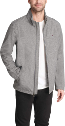Мужская куртка Tommy Hilfiger на молнии 1159768972 (Серый, 3XL)