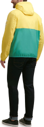 Мужская непромокаемая куртка Tommy Hilfiger с капюшоном 1159769036 (Зеленый/Желтый, S)