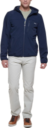 Мужская непромокаемая куртка Levi's с капюшоном 1159769039 (Синий, L)