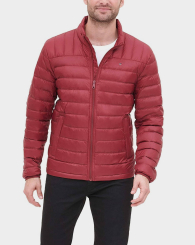 Мужская куртка Tommy Hilfiger пуховик на молнии 1159769105 (Красный, XL)