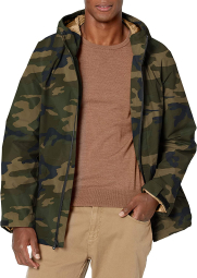 Мужская куртка с капюшоном Levi's 1159769165 (Камуфляж, XXL)