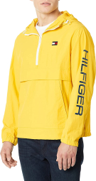 Мужская куртка-анорак Tommy Hilfiger с капюшоном 1159769396 (Желтый, S)