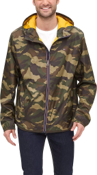 Чоловіча куртка-вітровка Tommy Hilfiger дощовик з капюшоном оригінал