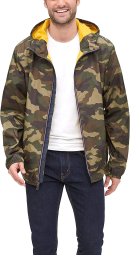 Мужская куртка-ветровка Tommy Hilfiger дождевик с капюшоном 1159769417 (Камуфляж, XXL)