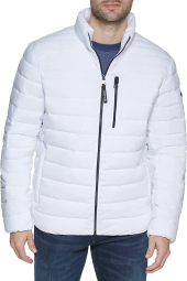 Теплая мужская куртка Calvin Klein 1159769457 (Белый, M)