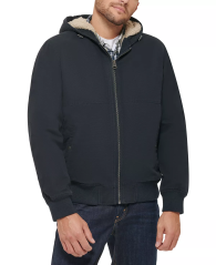 Мужская куртка Levi's куртка-бомбер с подкладкой из шерпы 1159798852 (Синий, XXL)