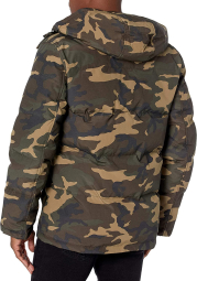 Мужская куртка с капюшоном Levi's парка 1159770104 (Камуфляж, XXL)