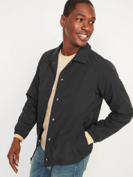 Мужская водонепроницаемая куртка-рубашка Old Navy 1159770262 (Черный, L)