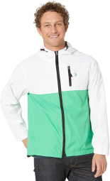 Мужская куртка U.S. Polo Assn с капюшоном 1159770616 (Белый/зеленый, S)