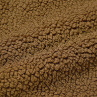 Куртка на пуговицах UNIQLO из искусственного меха 1159772943 (Коричневый, M)