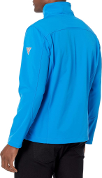 Мужская куртка GUESS на молнии 1159773176 (Синий, XL)
