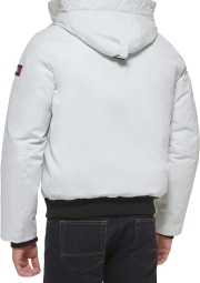 Мужская куртка Tommy Hilfiger с капюшоном 1159777400 (Белый, XXL)