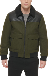 Мужская куртка-бомбер Tommy Hilfiger 1159779015 (Хаки, XXL)