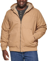 Мужская куртка-бомбер Levi's с подкладкой из шерпы 1159790284 (Коричневый, 5XL)