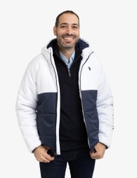 Мужская куртка U.S. Polo Assn 1159795318 (Белый, XL)