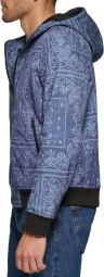 Чоловіча куртка-бомбер Levi's з принтом 1159796741 (Білий/синій, S)
