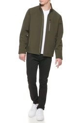 Мужская куртка GUESS Softshell на молнии 1159798055 (Зеленый, L)