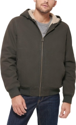 Мужская куртка Levi's куртка-бомбер с подкладкой из шерпы 1159799247 (Зеленый, M)