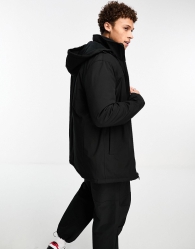 Теплая мужская куртка Calvin Klein с капюшоном 1159799533 (Черный, XXL)